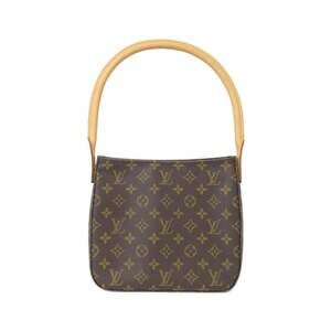 LOUIS VUITTON Brown Monogram Looping MM Shoulder Bag